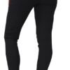 Women's Skinny Stretch Trousers – Black | Smart Casual Office & School Uniform Pants with Pockets