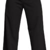 Femiss Women's Black Wide Leg Trousers – High Waisted Tailored Relaxed Fit Office Work Pants