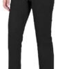 Femiss Women's Black Straight Leg Trousers – High Waisted Stretch School & Office Work Pants