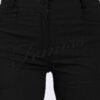 Femiss Women's Black Straight Leg Trousers – High Waisted Stretch School & Office Work Pants