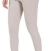 Women's Skinny Stretch Trousers – Stone | Smart Casual Office & School Uniform Pants with Pockets